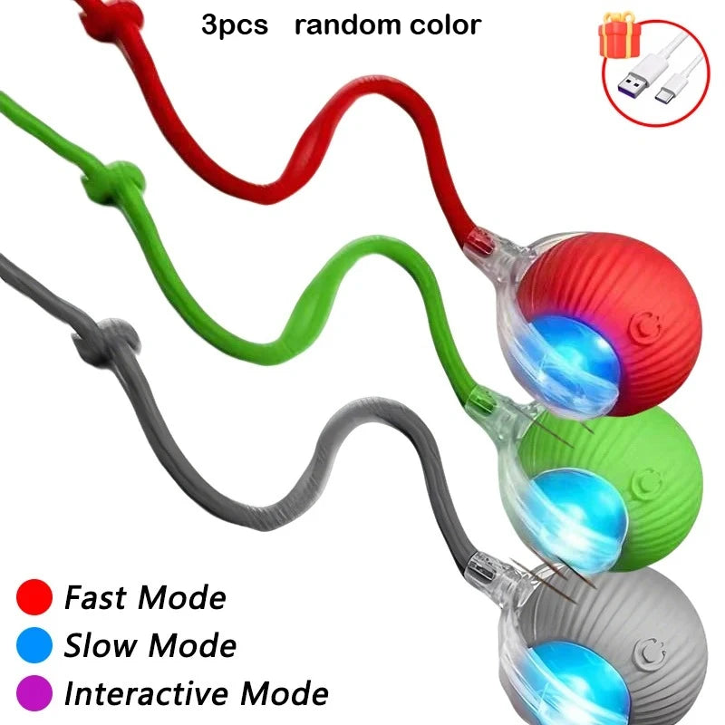 Rechargeable Smart Cat Ball Toy