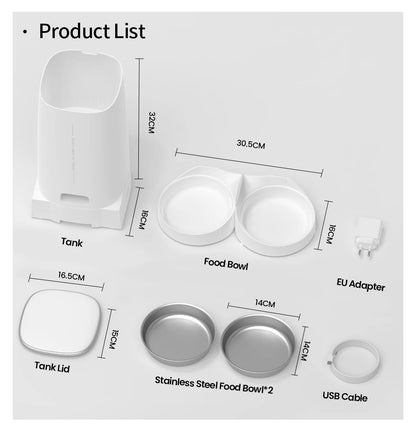 ROJECO Smart WiFi Pet Feeder