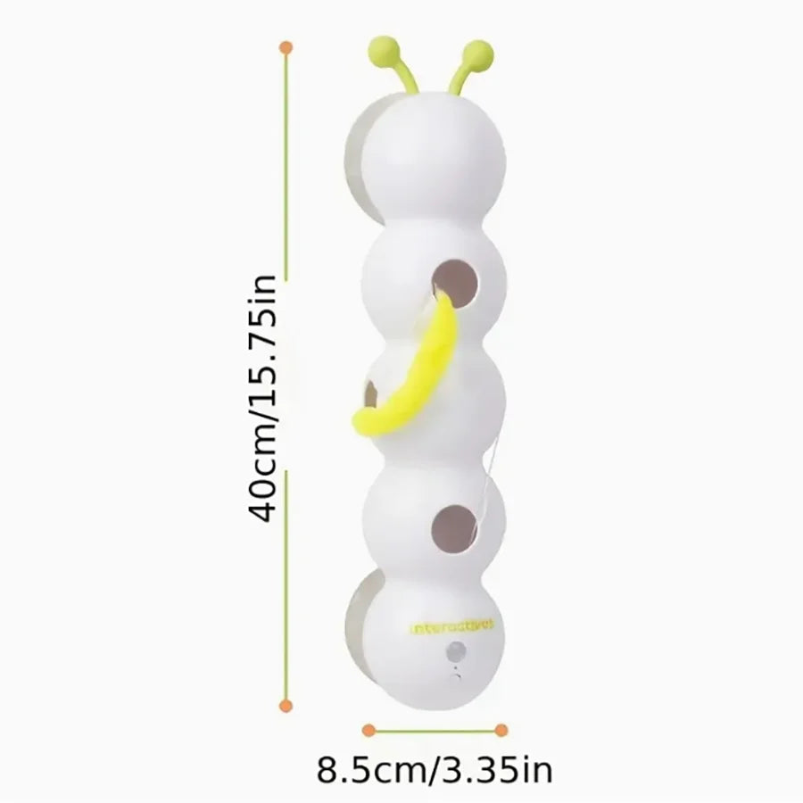 Interactive Caterpillar Cat Toy