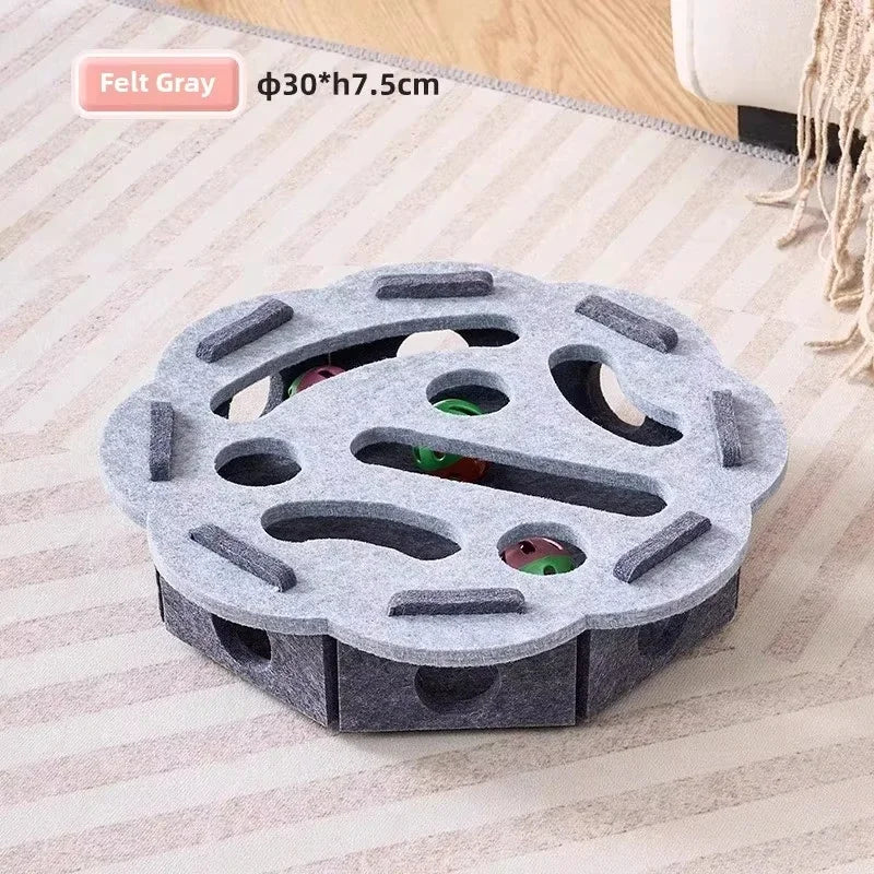 Indoor Cat Puzzle Play Box