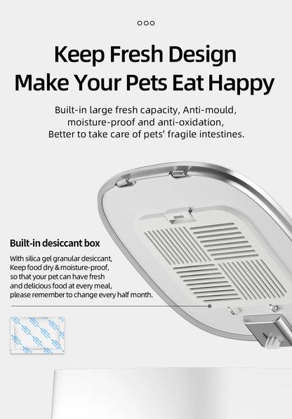 ROJECO Smart WiFi Pet Feeder