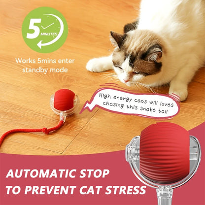 Rechargeable Smart Cat Ball Toy