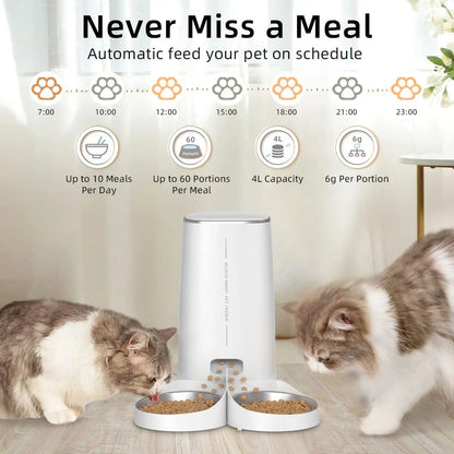 ROJECO Smart WiFi Pet Feeder