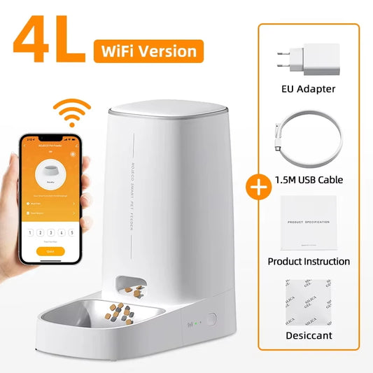 ROJECO Smart WiFi Pet Feeder